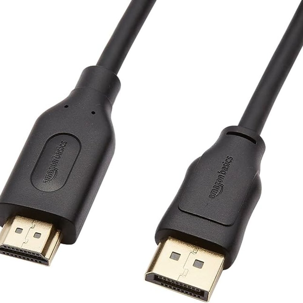 Amazon Basics Display Port to HDMI Display Cable 3’ long NWOT